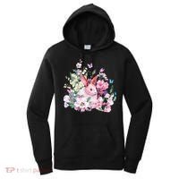 Easter Bunny Spring Flower Women's Hoodie thumb 0