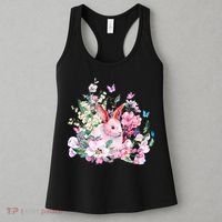 Easter Bunny Spring Flower Women's Tank Top thumb 3