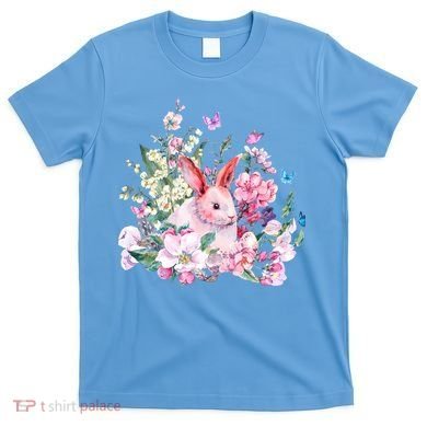 Easter Bunny Spring Flower T-Shirt