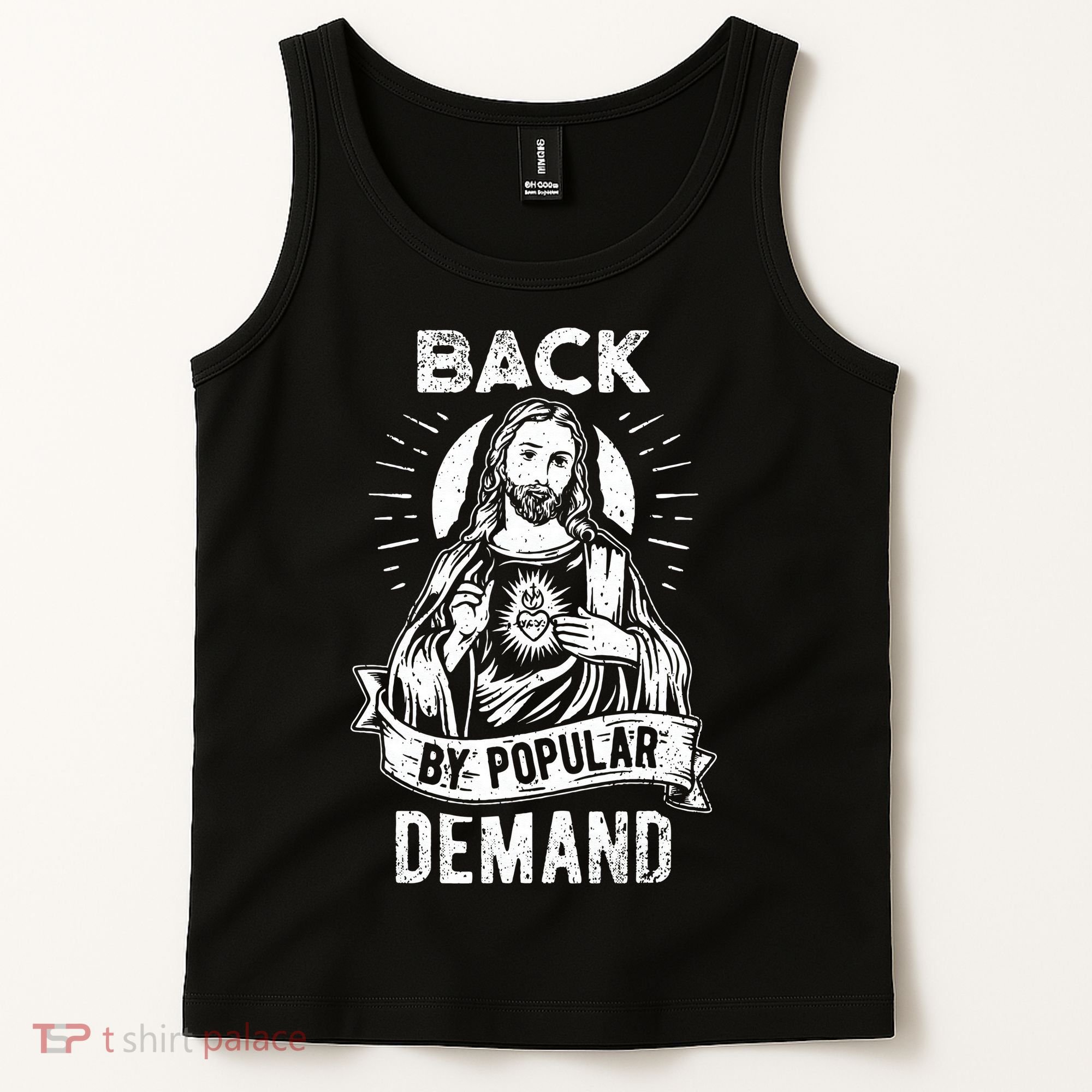 Easter Basket Stuffers Jesus Back By Popular Demand Tank Top