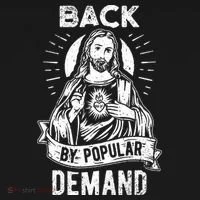 Easter Basket Stuffers Jesus Back By Popular Demand Women's T-Shirt thumb 6