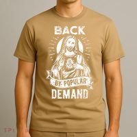 Easter Basket Stuffers Jesus Back By Popular Demand T-Shirt thumb 3