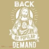 Easter Basket Stuffers Jesus Back By Popular Demand Kids T-Shirt thumb 2