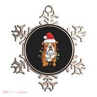 English Bulldog Santa Christmas Tree Lights Xmas Boys Dog Gift Ornament thumb 0