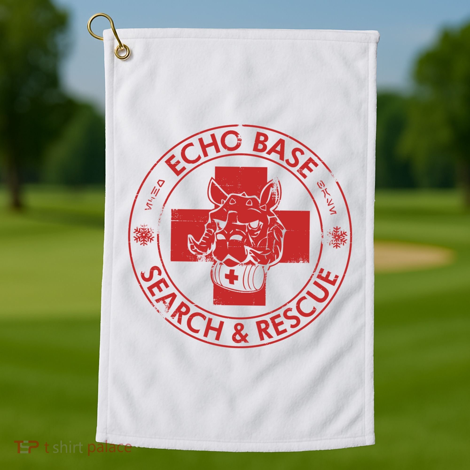 Echo Base Search And Rescue Golf Towel