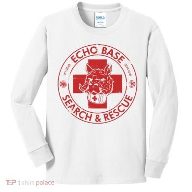 Echo Base Search And Rescue Kids Long Sleeve Shirt