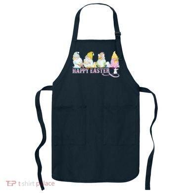 Easter Bunny Spring Gnome Easter Egg Hunting And Basket Apron