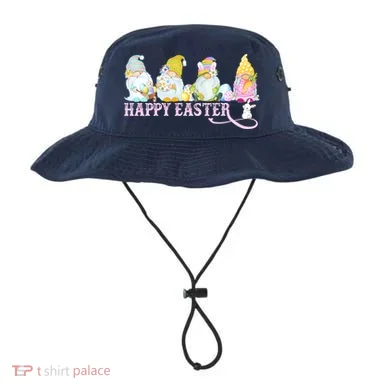 Easter Bunny Spring Gnome Easter Egg Hunting And Basket Bucket Hat