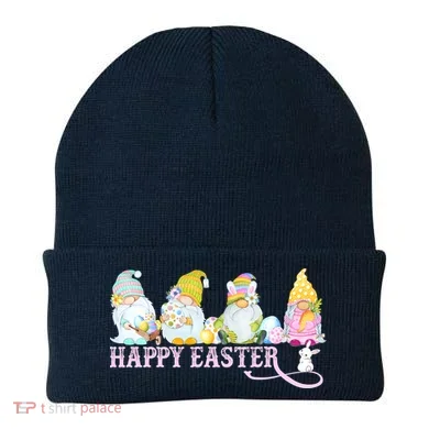 Easter Bunny Spring Gnome Easter Egg Hunting And Basket Beanie