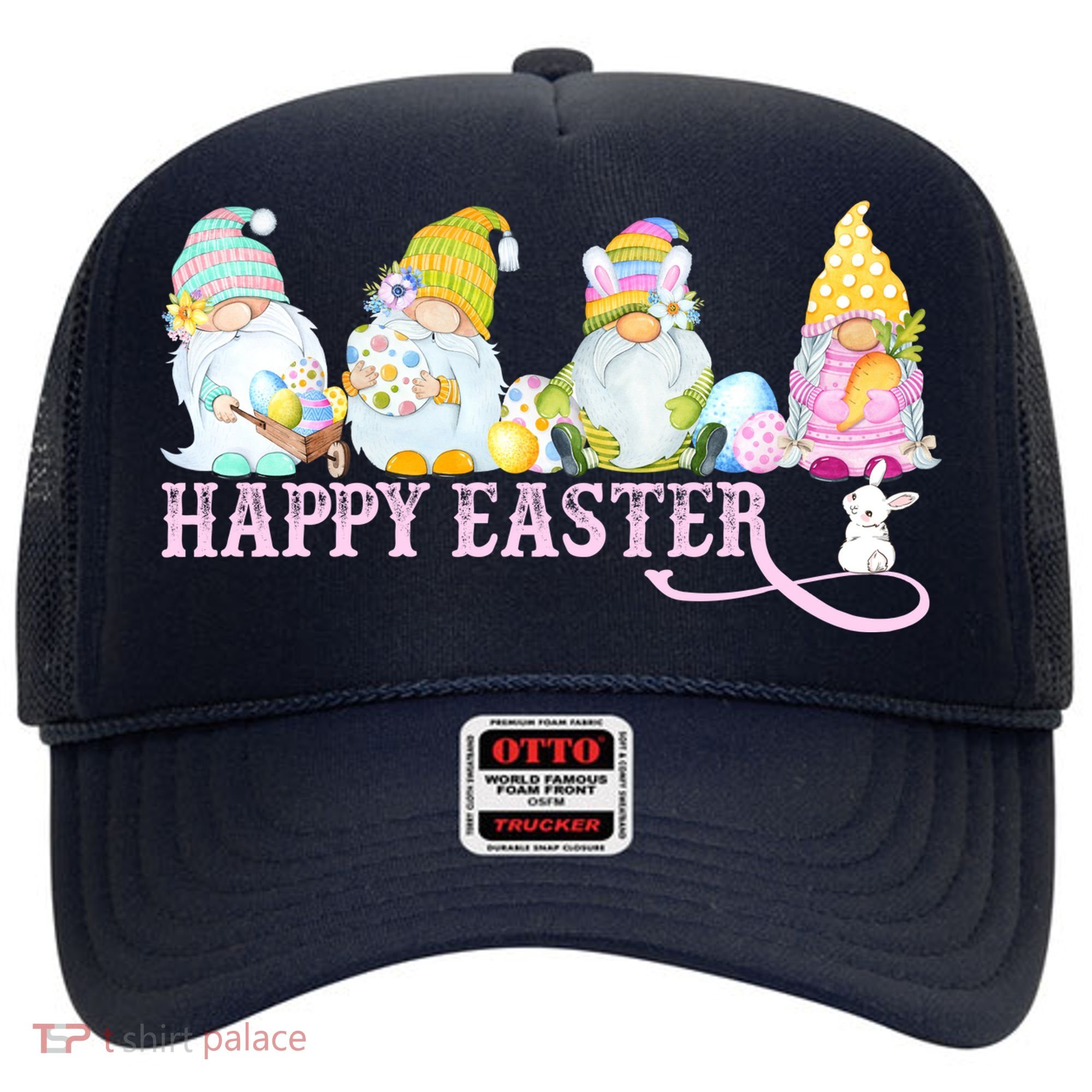 Easter Bunny Spring Gnome Easter Egg Hunting And Basket Hat