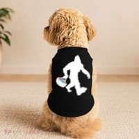 Easter Bigfoot Sasquatch Funny Easter Eggs Basket Doggie Tank thumb 2