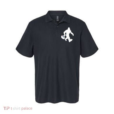 Easter Bigfoot Sasquatch Funny Easter Eggs Basket Polo