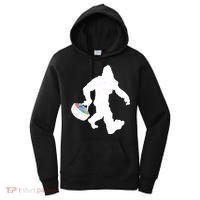 Easter Bigfoot Sasquatch Funny Easter Eggs Basket Women's Hoodie thumb 0