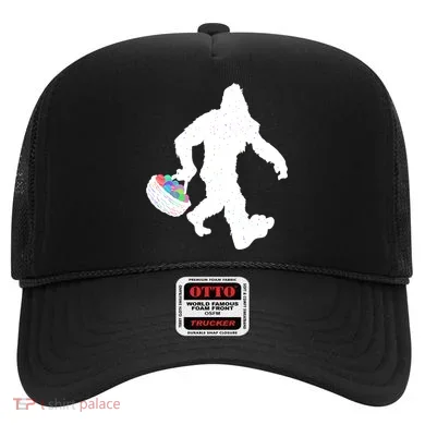 Easter Bigfoot Sasquatch Funny Easter Eggs Basket Hat