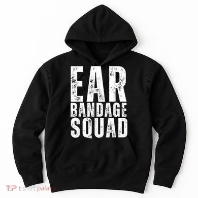 Ear Bandage Squad Patriotic Usa American Hoodie