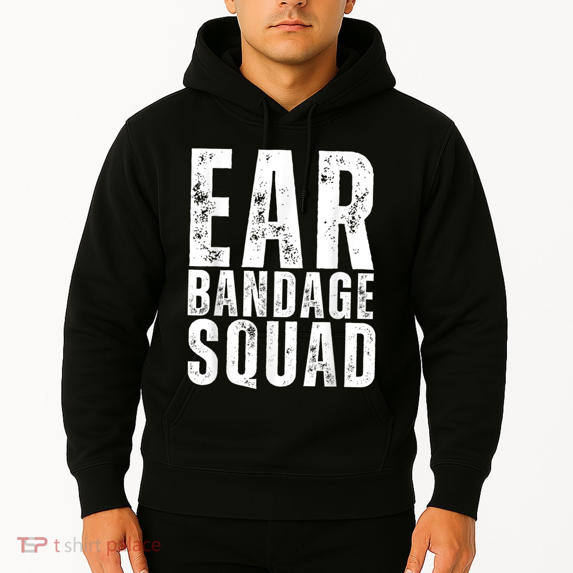 Ear Bandage Squad Patriotic Usa American Hoodie