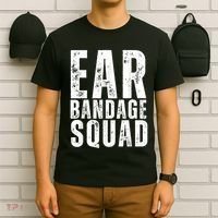 Ear Bandage Squad Patriotic Usa American T-Shirt thumb 6