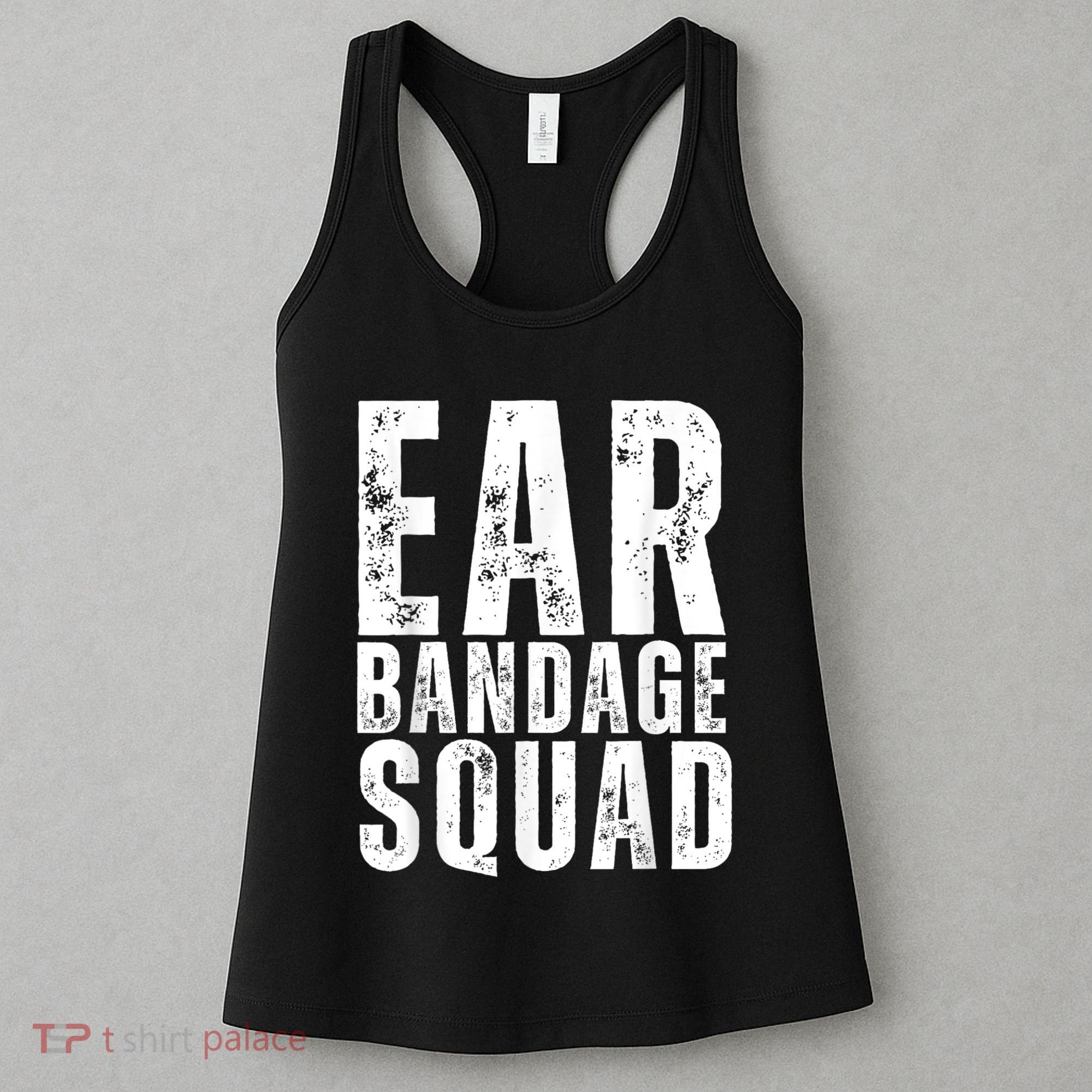 Ear Bandage Squad Patriotic Usa American Women's Tank Top