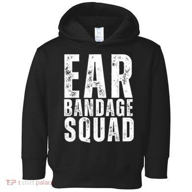 Ear Bandage Squad Patriotic Usa American Toddler Hoodie
