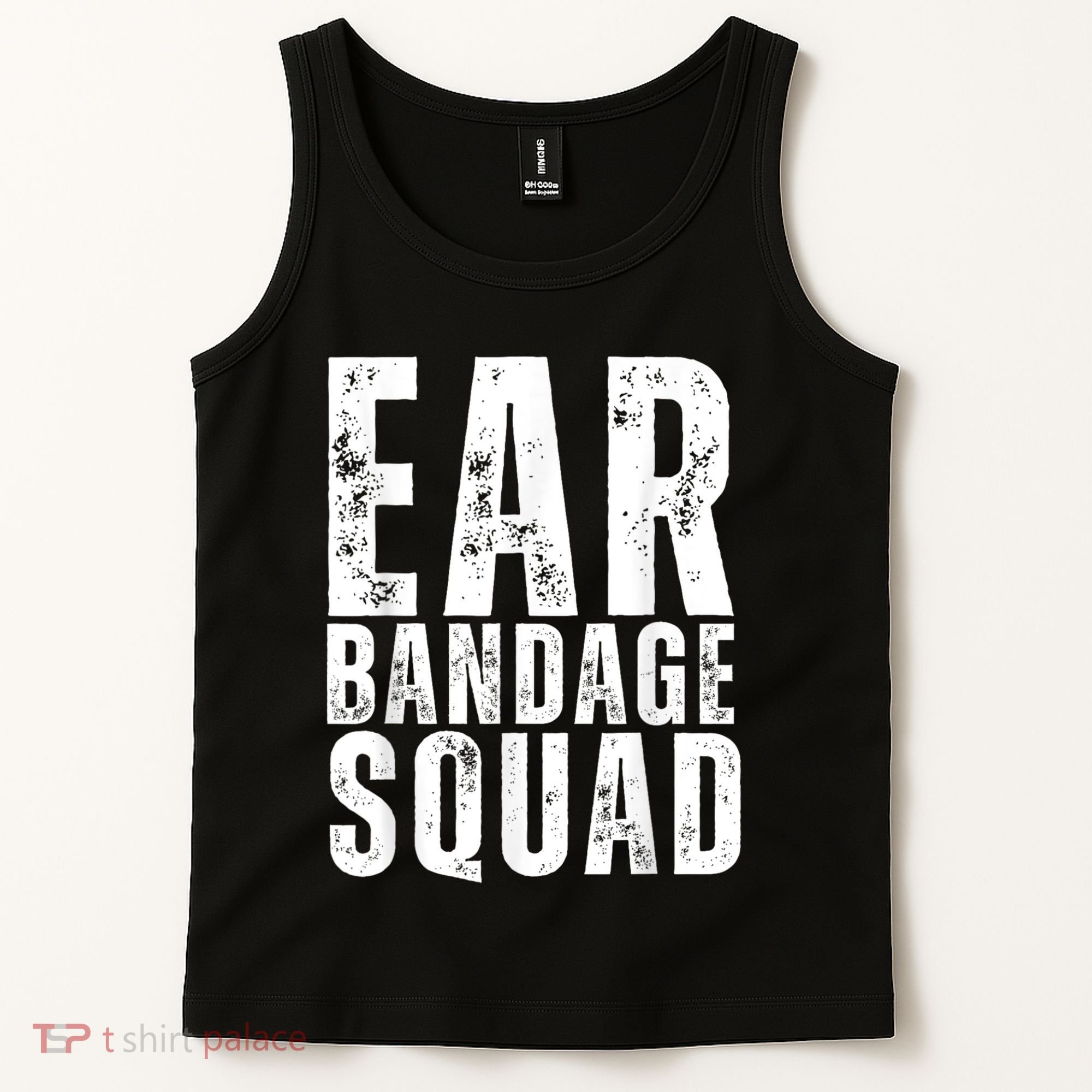 Ear Bandage Squad Patriotic Usa American Tank Top