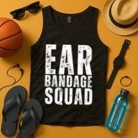 Ear Bandage Squad Patriotic Usa American Tank Top thumb 4