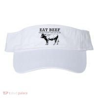 Eat Beef The West Wasn't Won on Salads Funny Beef Cow Visor thumb 0