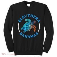 Eleuthera Bahamas Vacation Sea Turtle Souvenir Sweatshirt thumb 0