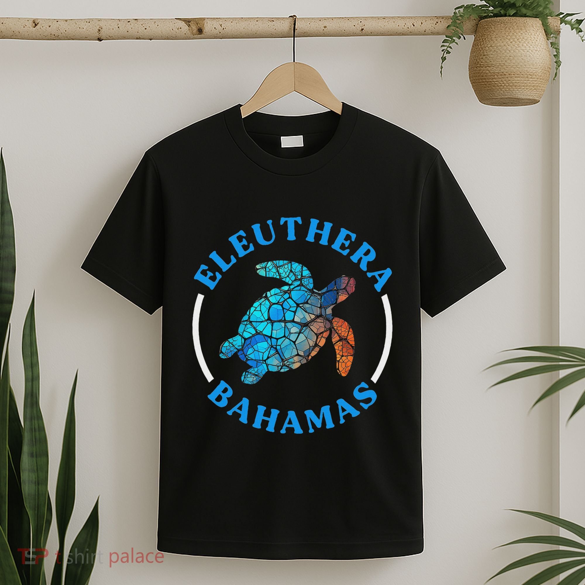 Eleuthera Bahamas Vacation Sea Turtle Souvenir T-Shirt