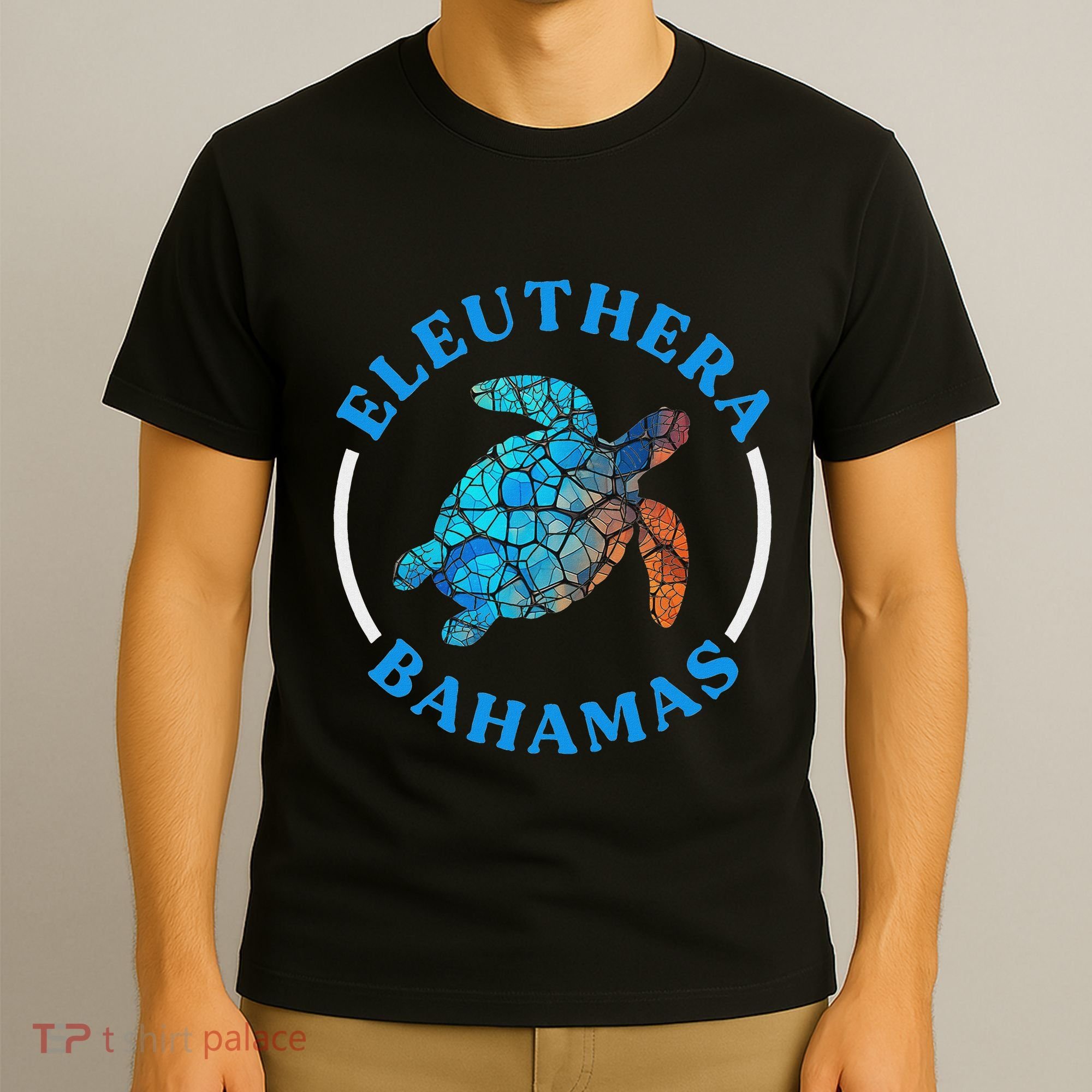 Eleuthera Bahamas Vacation Sea Turtle Souvenir T-Shirt
