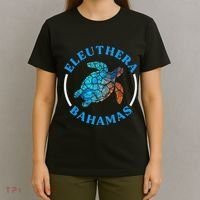 Eleuthera Bahamas Vacation Sea Turtle Souvenir T-Shirt thumb 4