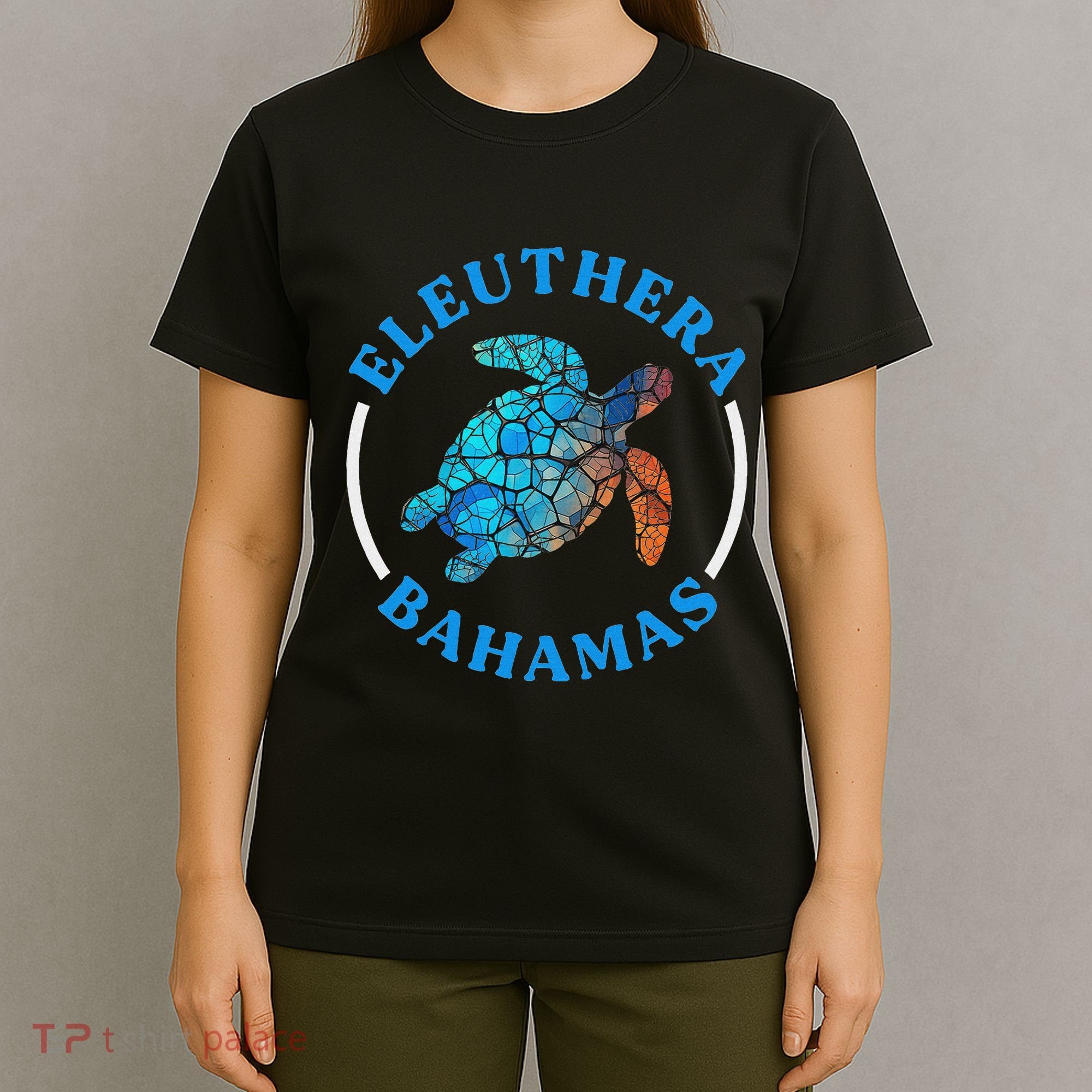 Eleuthera Bahamas Vacation Sea Turtle Souvenir T-Shirt