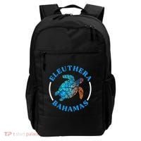 Eleuthera Bahamas Vacation Sea Turtle Souvenir Backpack thumb 0