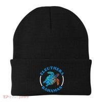 Eleuthera Bahamas Vacation Sea Turtle Souvenir Beanie thumb 0