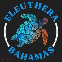 Eleuthera Bahamas Vacation Sea Turtle Souvenir Beanie thumb 2