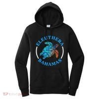 Eleuthera Bahamas Vacation Sea Turtle Souvenir Women's Hoodie thumb 0