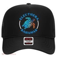 Eleuthera Bahamas Vacation Sea Turtle Souvenir Hat thumb 0
