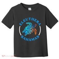 Eleuthera Bahamas Vacation Sea Turtle Souvenir Toddler T-Shirt thumb 0