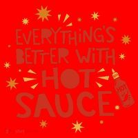 Everything's Better With Hot Sauce Santa Hat thumb 1