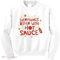 Everything's Better With Hot Sauce Kids Sweatshirt thumb 0