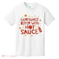 Everything's Better With Hot Sauce Kids T-Shirt thumb 0