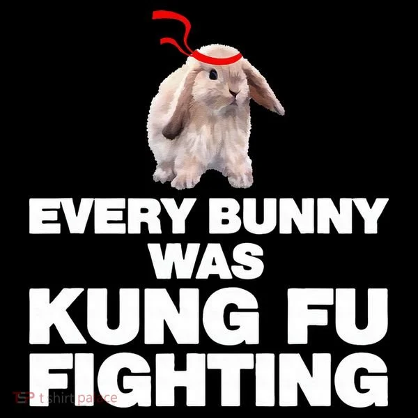 Every Bunny Was Kung Fu Fighting Funny Easter Rabbit Coffee Mug