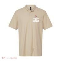 Every Bunny Was Kung Fu Fighting Funny Easter Rabbit Polo thumb 0