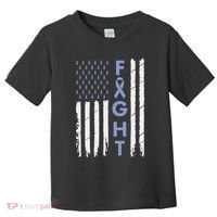 Esophageal Cancer Awareness Purple Periwinkle Ribbon Toddler T-Shirt thumb 0
