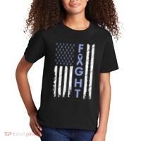 Esophageal Cancer Awareness Purple Periwinkle Ribbon Kids T-Shirt thumb 2