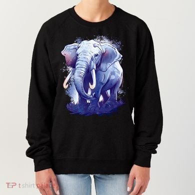 Elephant Colorful Art Women's Sweatshirt