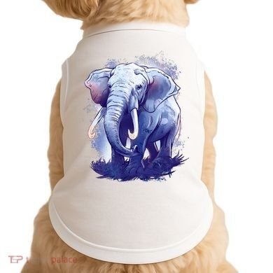 Elephant Colorful Art Doggie Tank