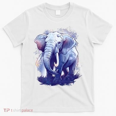 Elephant Colorful Art T-Shirt