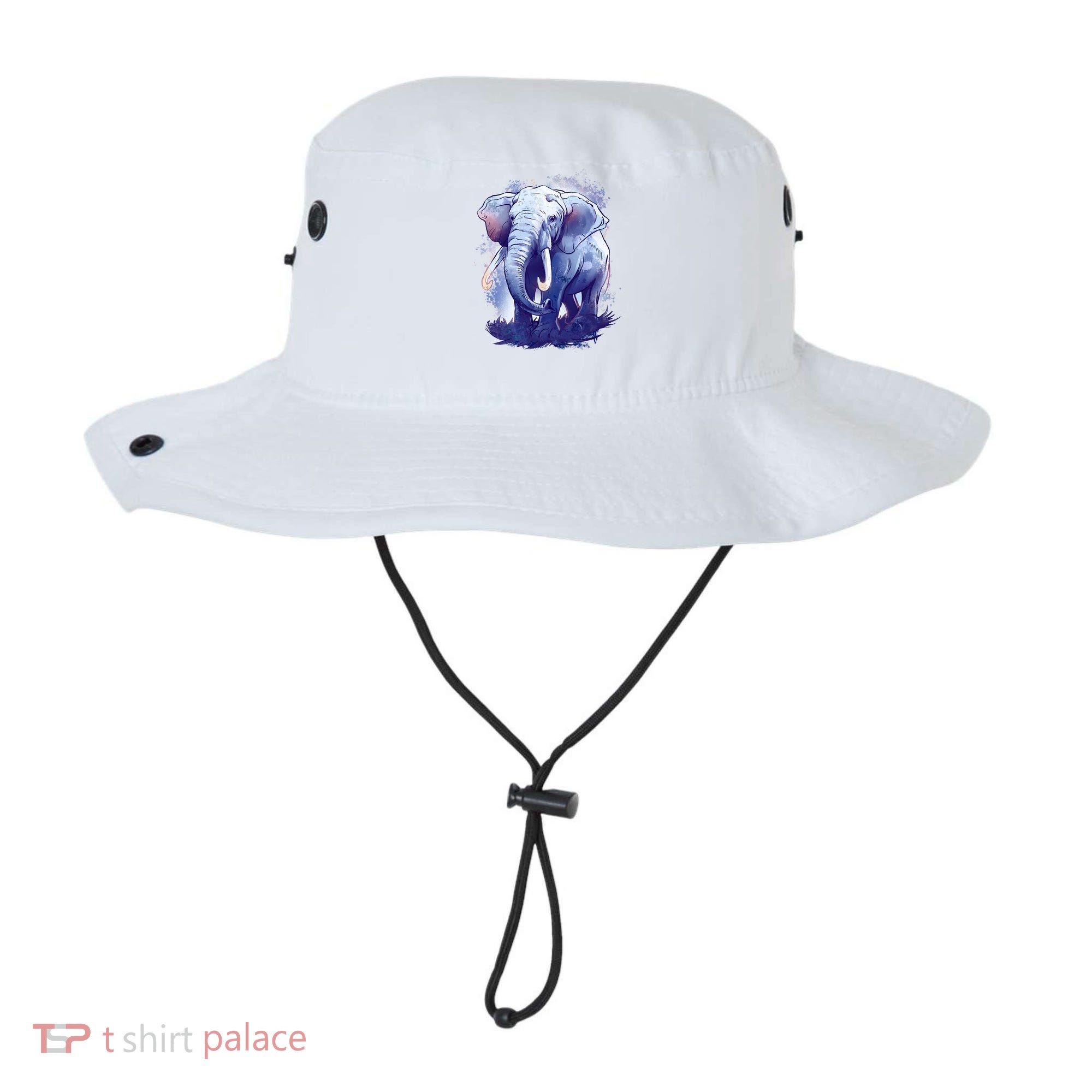 Elephant Colorful Art Bucket Hat
