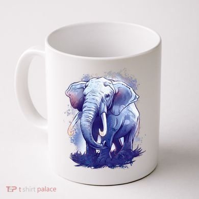 Elephant Colorful Art Coffee Mug