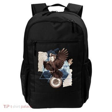 Eagle Collage Ancient Artifact Piece Backpack